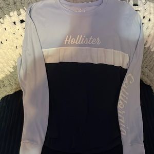 Striped long sleeve Hollister shirt